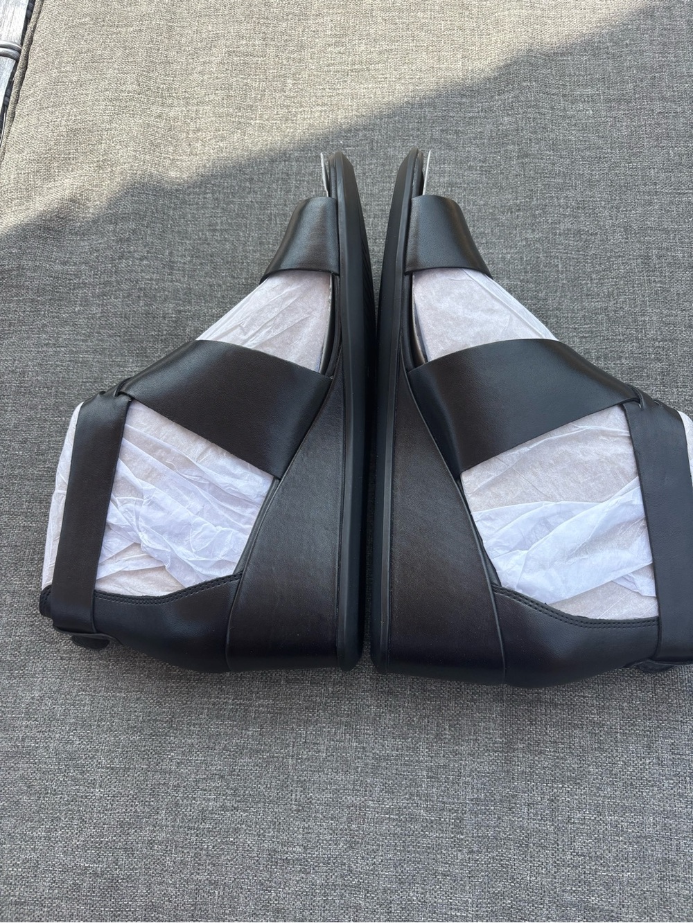 New Ecco Strappy Wedge Sandals - Picture 4 of 6